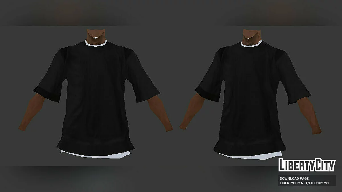 Мішкувата футболка/Сорочка поло / GTA San Andreas