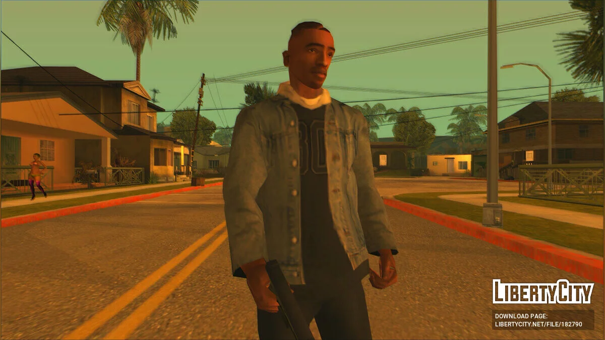 Veste en jean avec capuche / GTA San Andreas