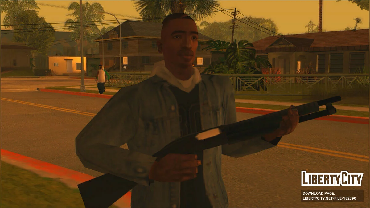 Veste en jean avec capuche / GTA San Andreas