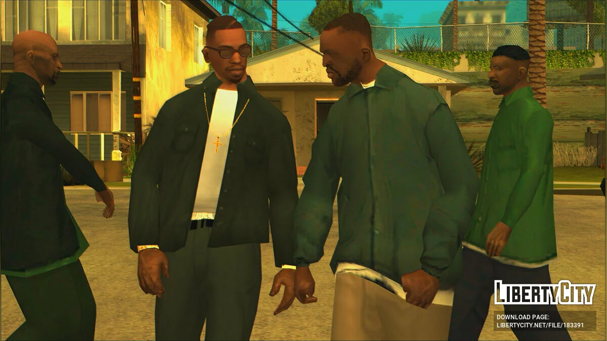 Unbuttoned Long Sleeve Shirt / GTA San Andreas