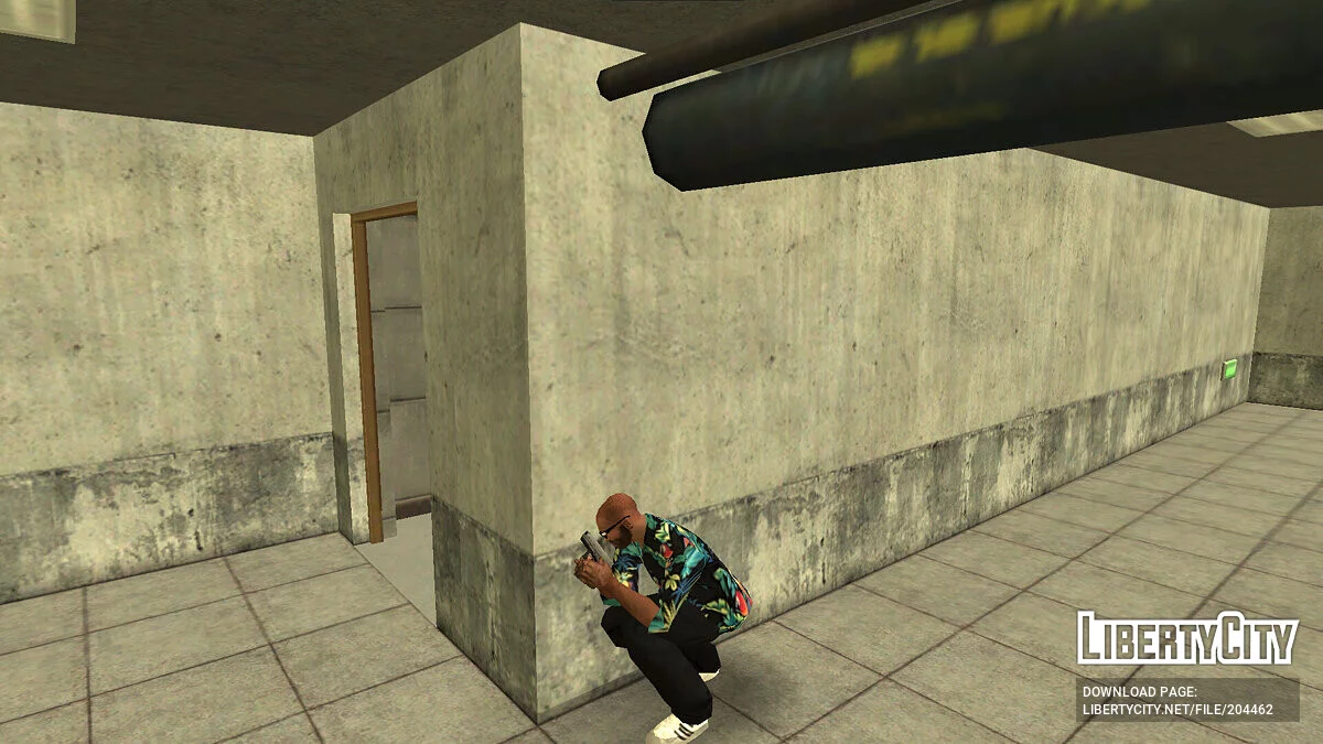 Oversized Max Payne Shirt for CJ / GTA San Andreas