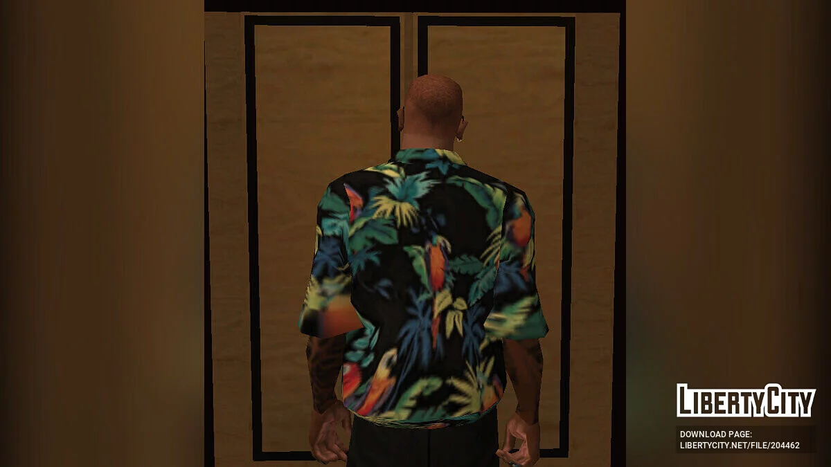 Oversized Max Payne Shirt for CJ / GTA San Andreas