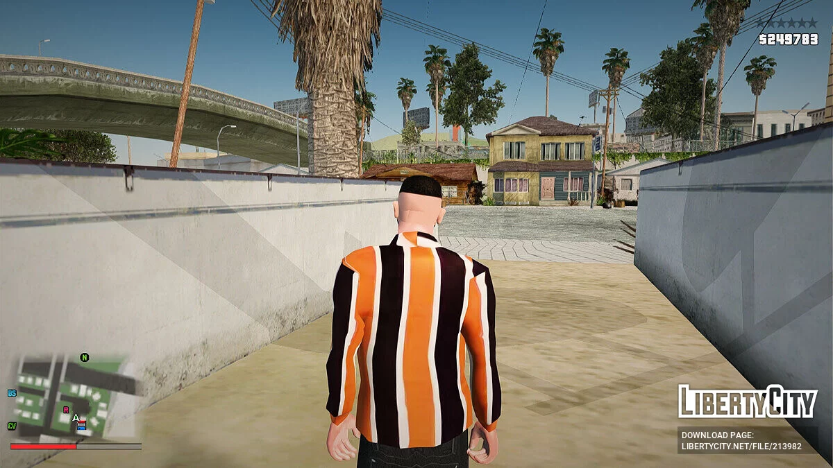 Striped shirt / GTA San Andreas