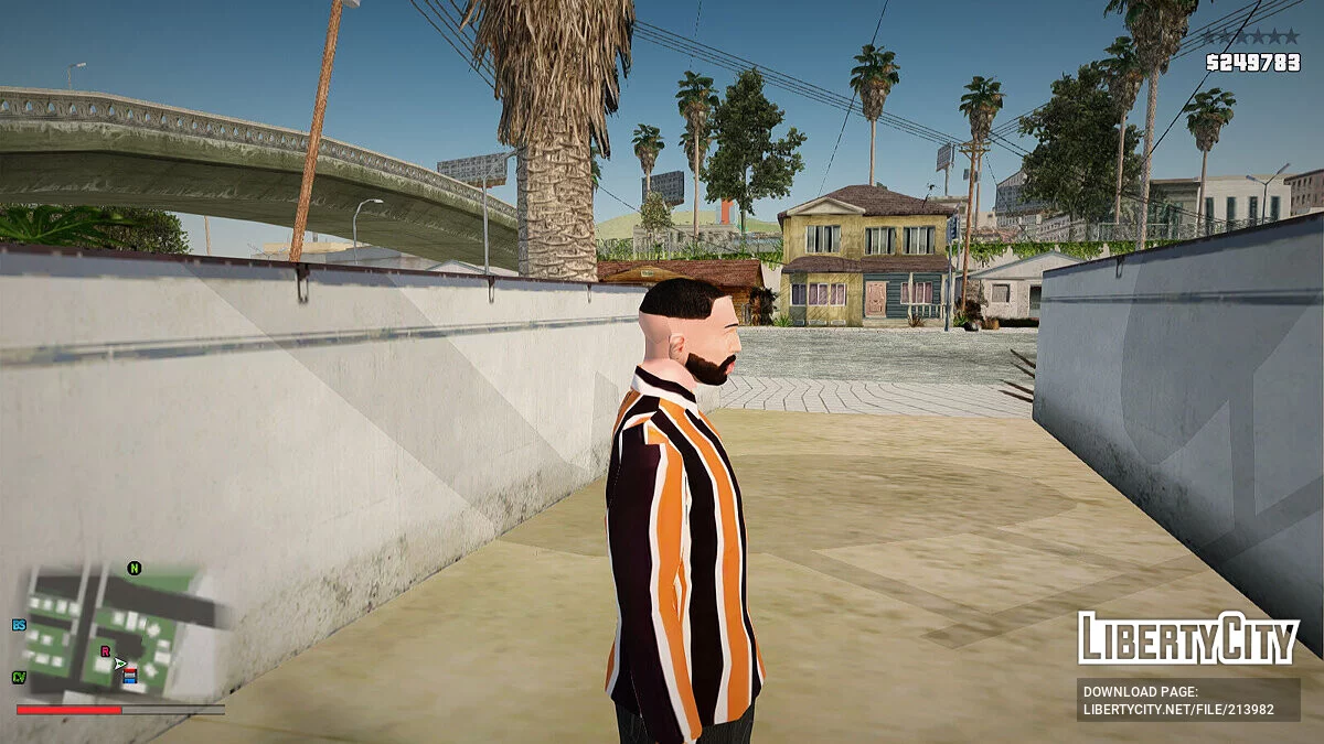 Striped shirt / GTA San Andreas