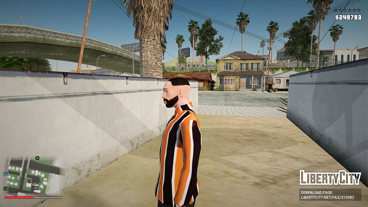 Striped shirt / GTA San Andreas