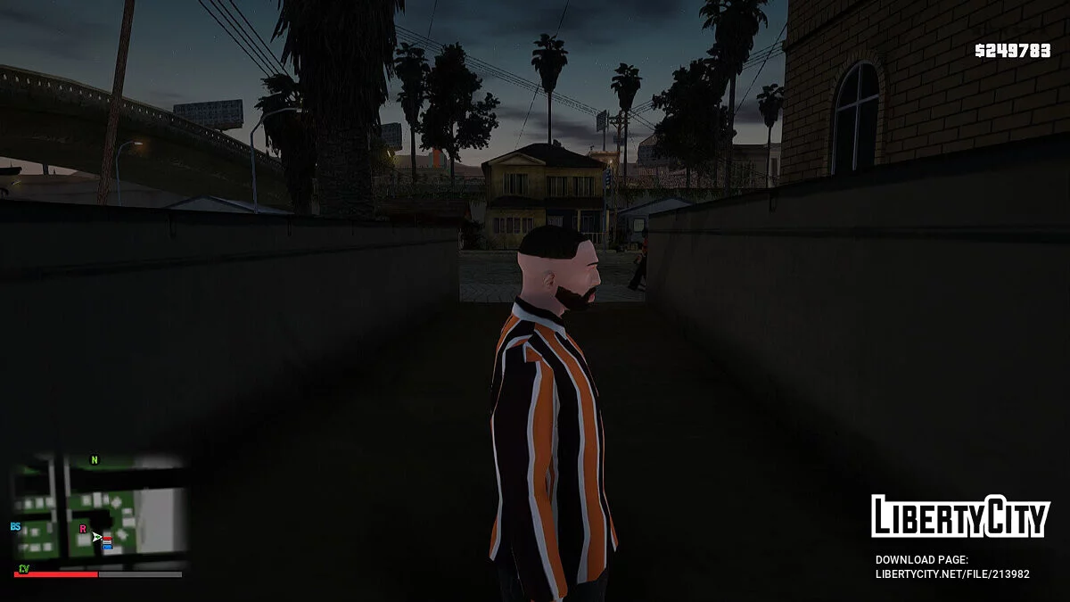 Striped shirt / GTA San Andreas