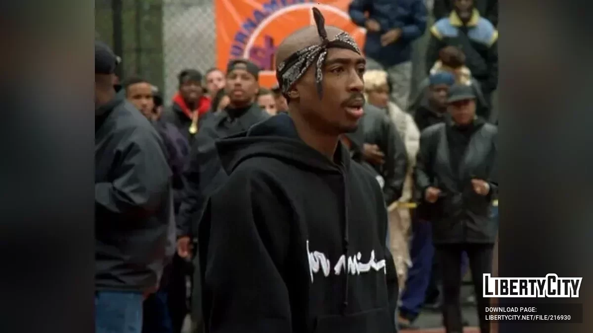 Birdie's 100 Miles Hoodie from Above The Rim / GTA San Andreas