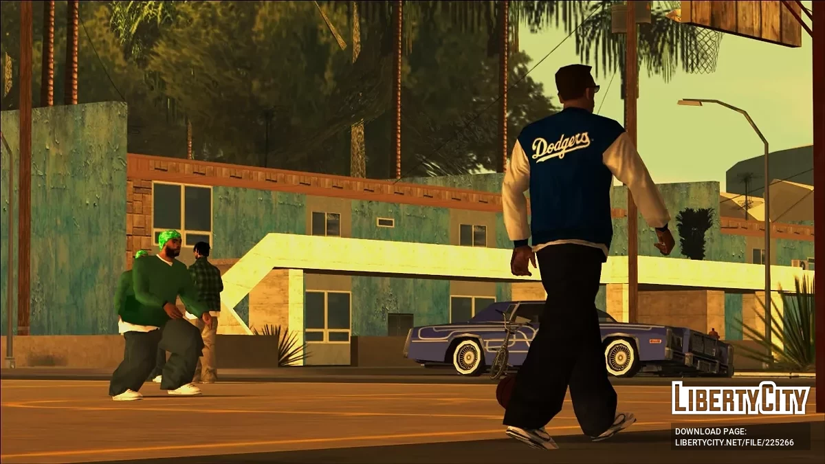 Куртка Dodgers / GTA San Andreas