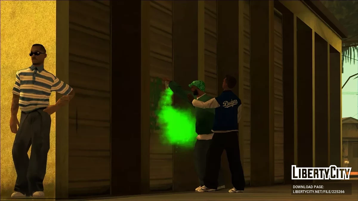 Куртка Dodgers / GTA San Andreas