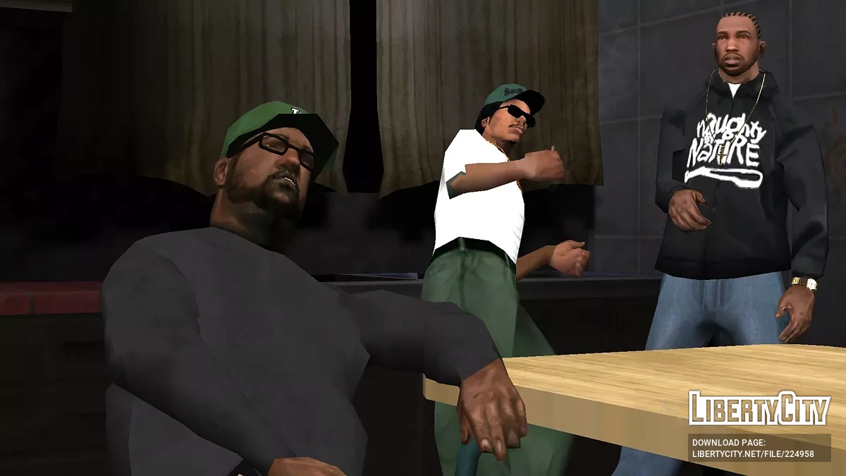 Худі Naughty By Nature / GTA San Andreas