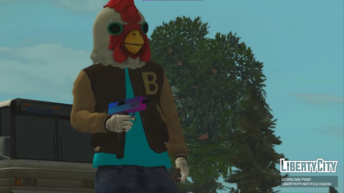 Hotline Miami'den CJ için Richard'ın Ceketi / GTA San Andreas