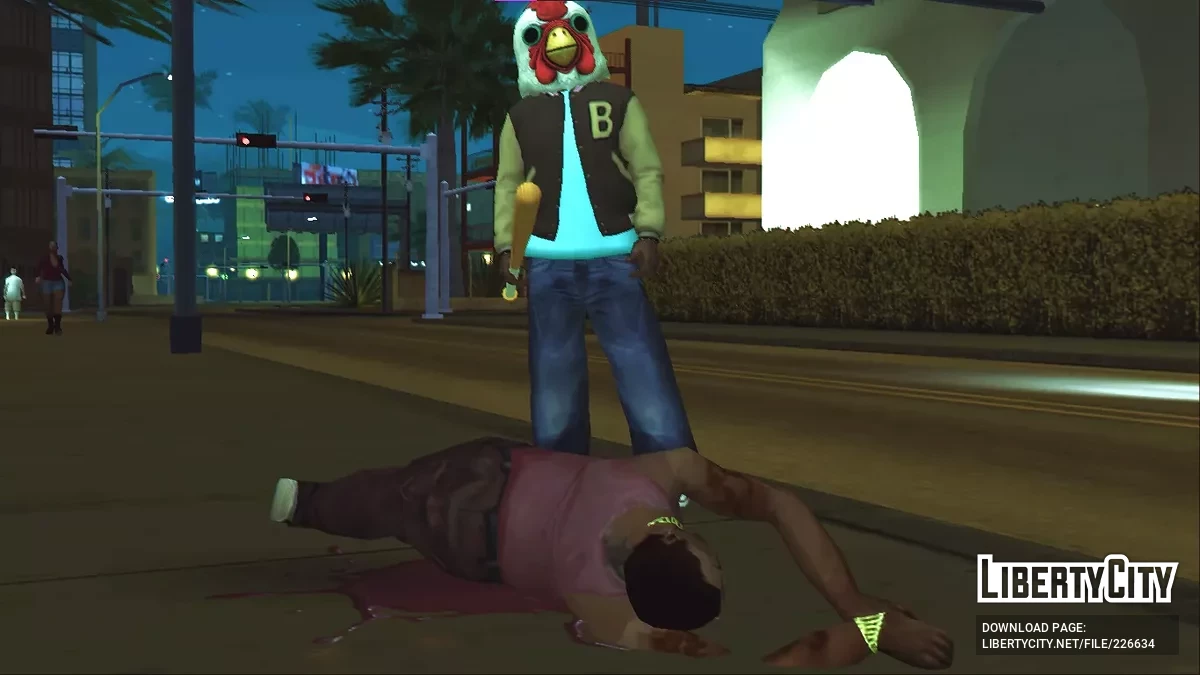 Hotline Miami'den CJ için Richard'ın Ceketi / GTA San Andreas