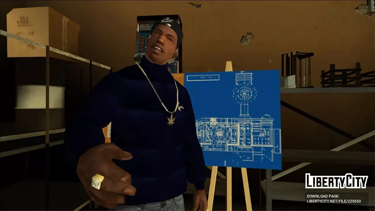 Neue Daunenjacke / GTA San Andreas