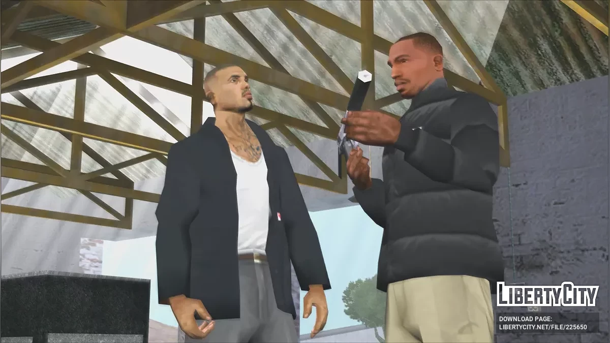 Neue Daunenjacke / GTA San Andreas