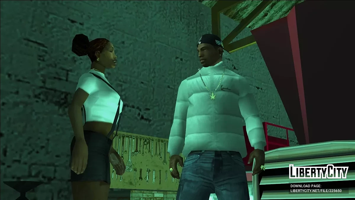 Neue Daunenjacke / GTA San Andreas