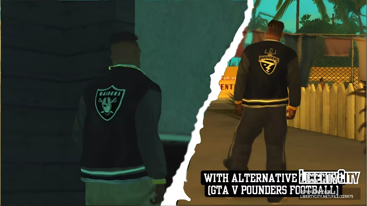 Raiders Jacket / GTA San Andreas