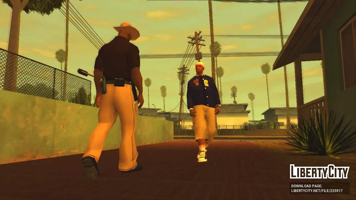 Ricky Baker (Boyz n the Hood) Jacke / GTA San Andreas