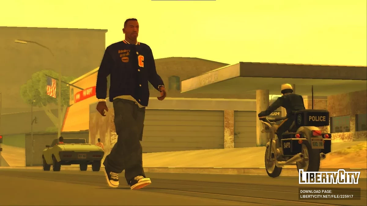 Ricky Baker (Boyz n the Hood) Jacke / GTA San Andreas