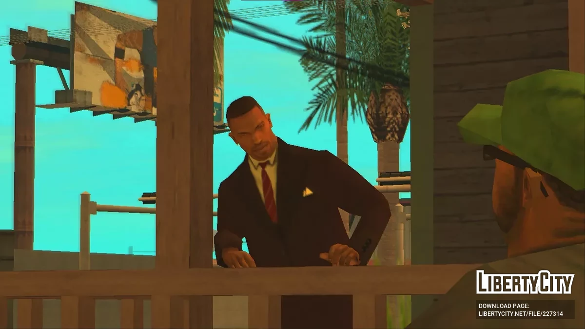Kollektion neuer Anzüge mit Krawatte für CJ / GTA San Andreas