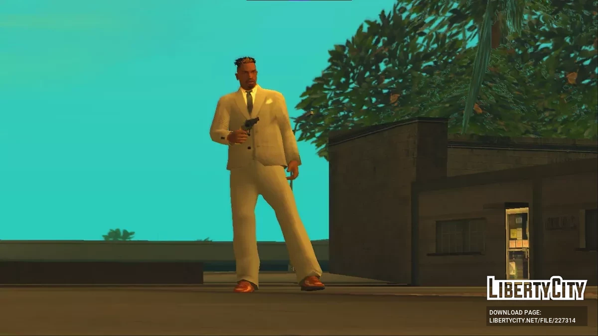 Kollektion neuer Anzüge mit Krawatte für CJ / GTA San Andreas
