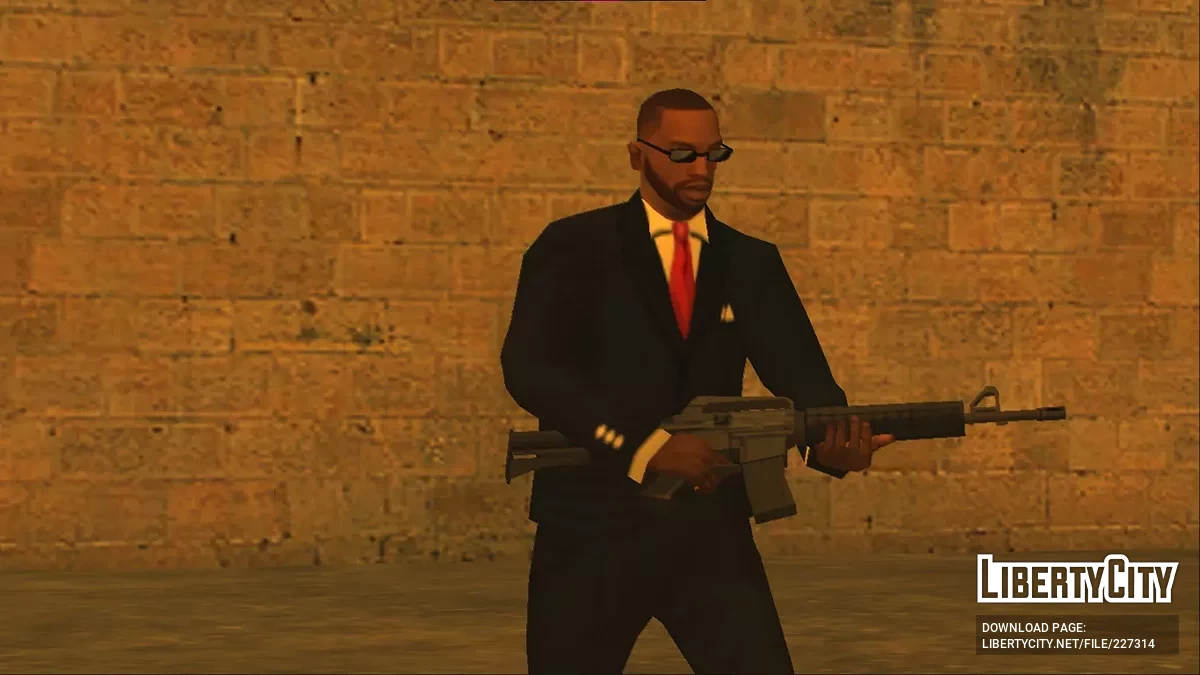 Kollektion neuer Anzüge mit Krawatte für CJ / GTA San Andreas