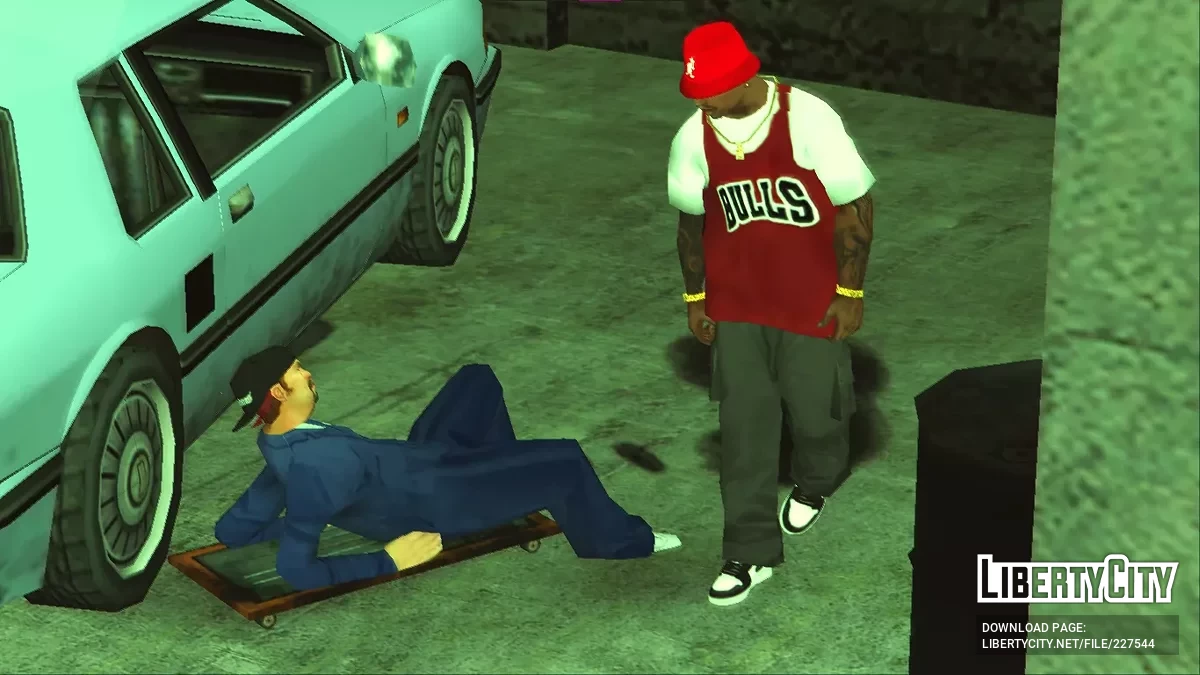 Pacote de Camisetas de Basquete com Camiseta para CJ / GTA San Andreas