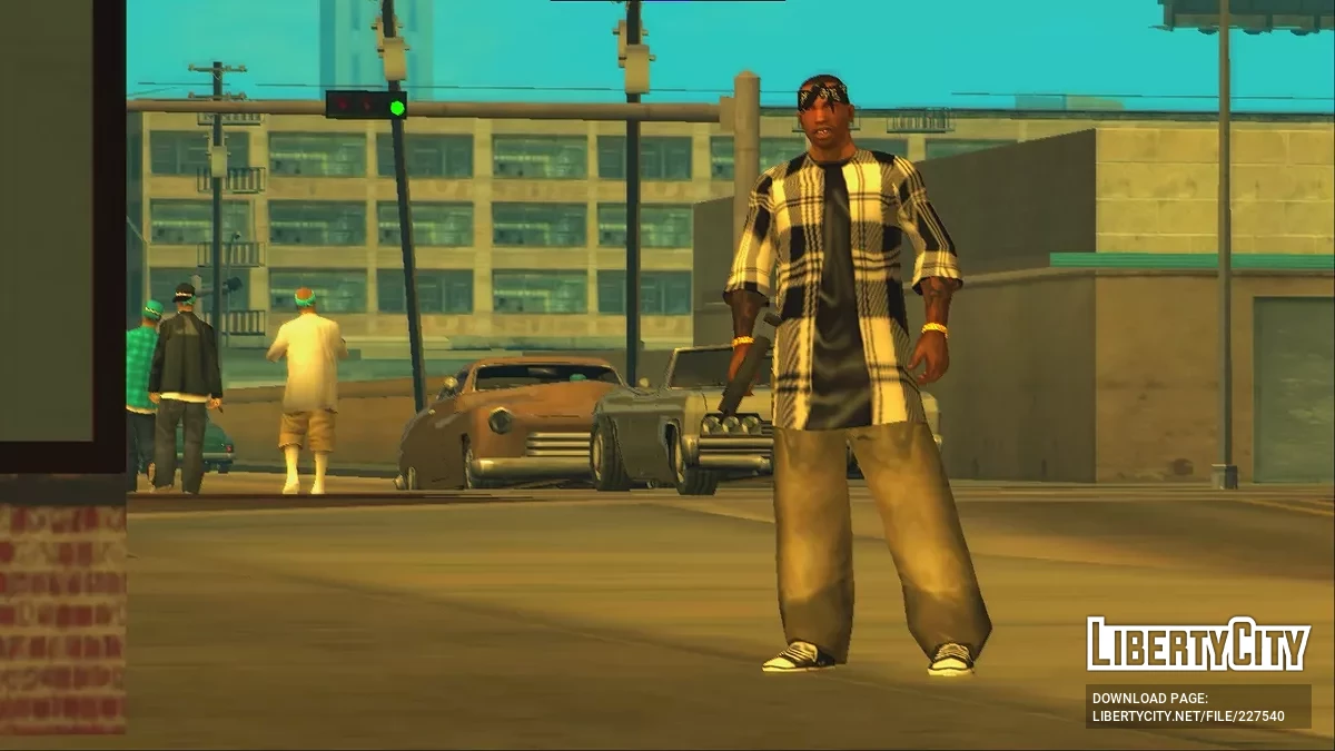 Pack de camisetas salvadoreñas para CJ / GTA San Andreas