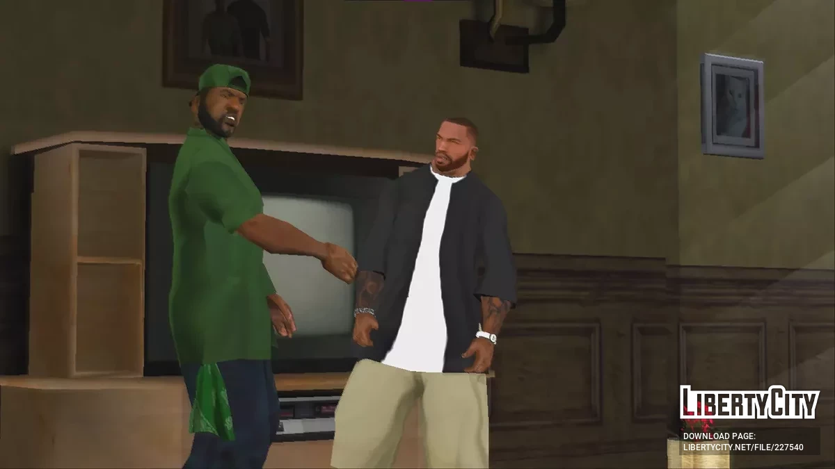 Pack de camisetas salvadoreñas para CJ / GTA San Andreas