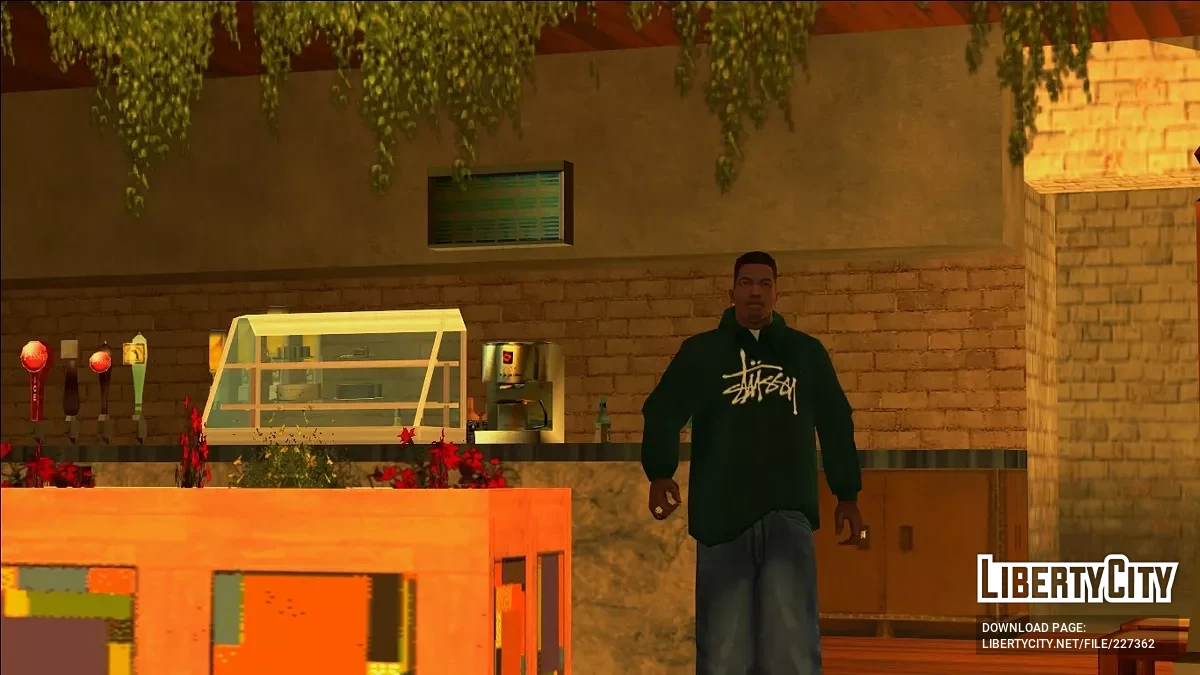 Худі Stussy / GTA San Andreas