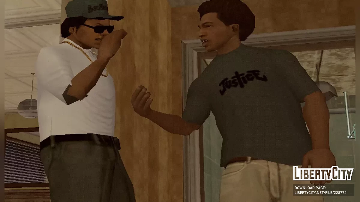 Green Justice t-shirt / GTA San Andreas