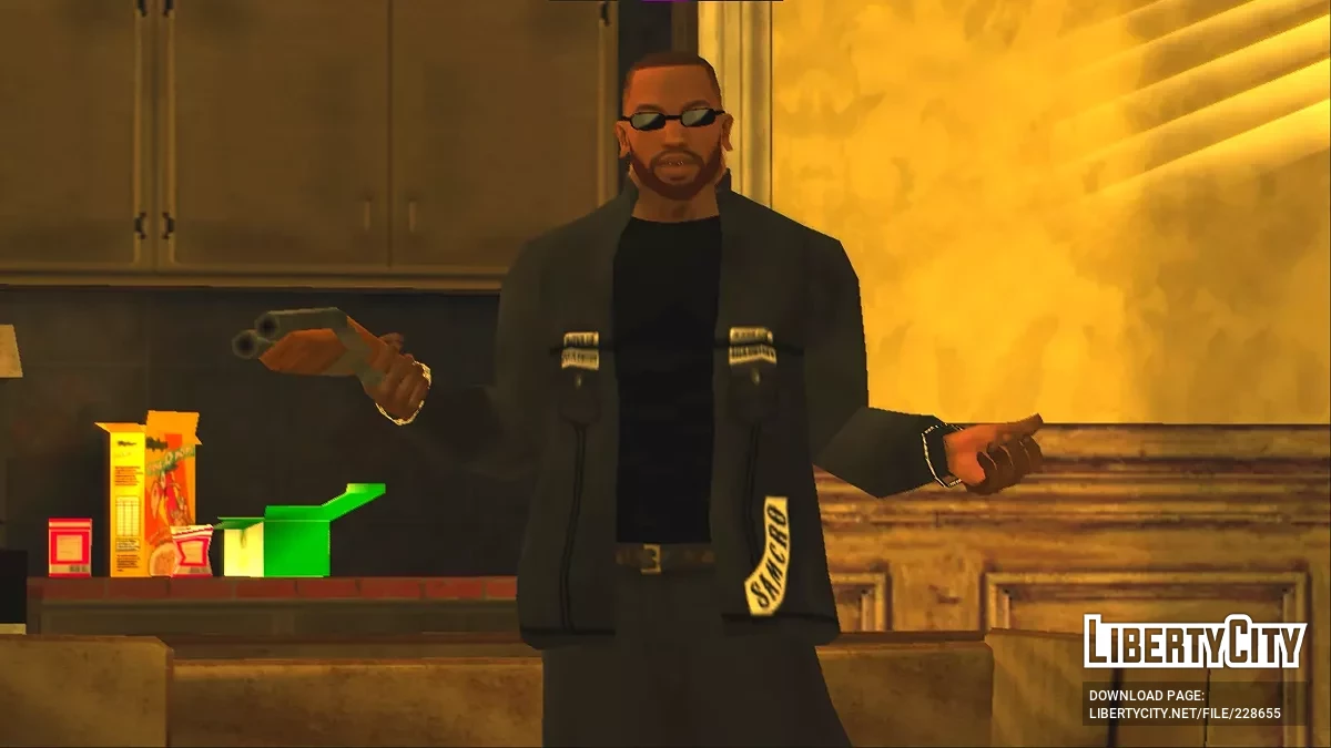 Sons of Anarchy Jacket / GTA San Andreas