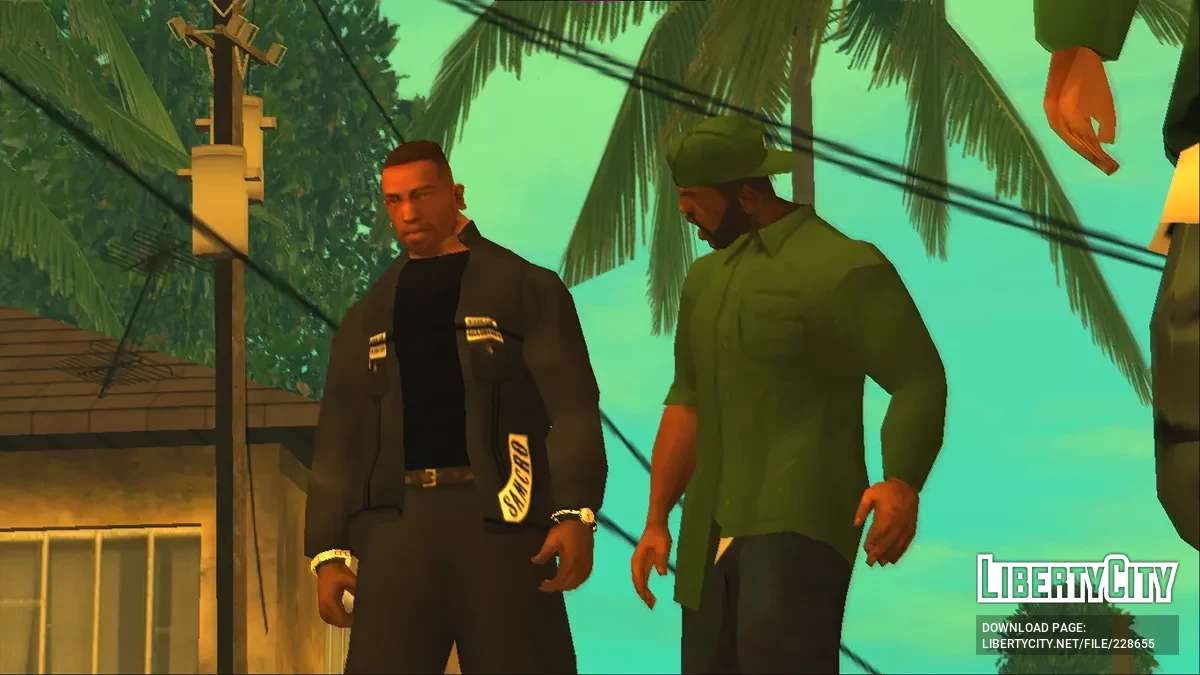 Sons of Anarchy Jacket / GTA San Andreas