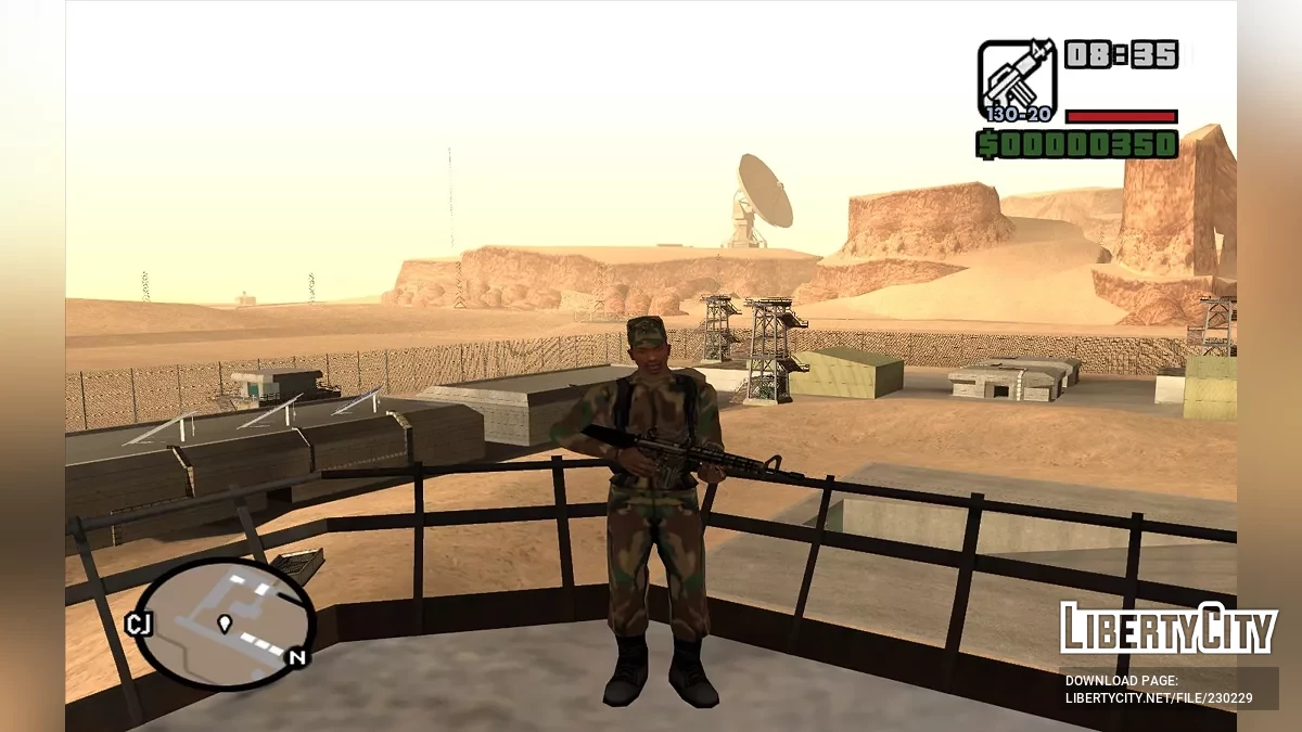 Tenue de l'Armée / GTA San Andreas