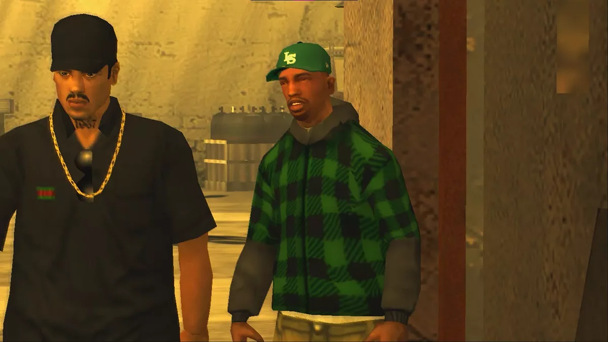 Camisa de Franela Verde con Capucha para CJ / GTA San Andreas