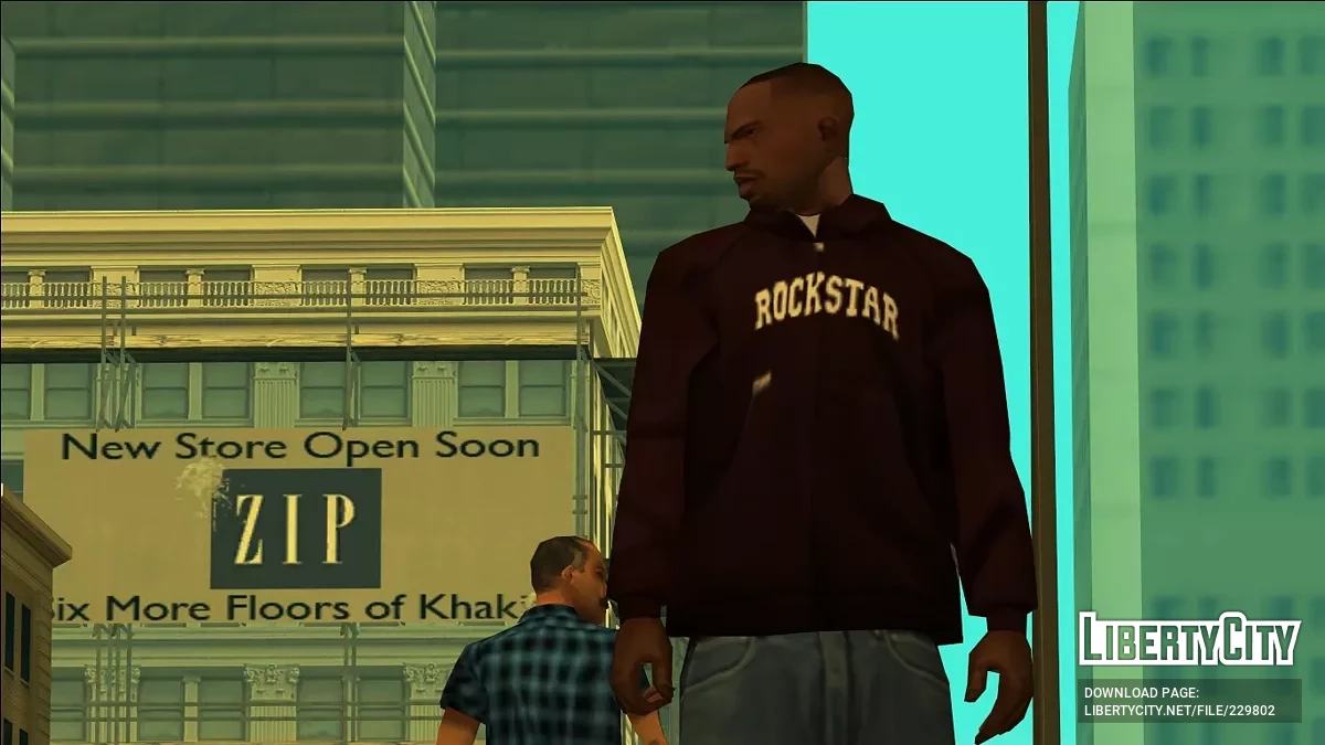 Nova moletom da Rockstar / GTA San Andreas