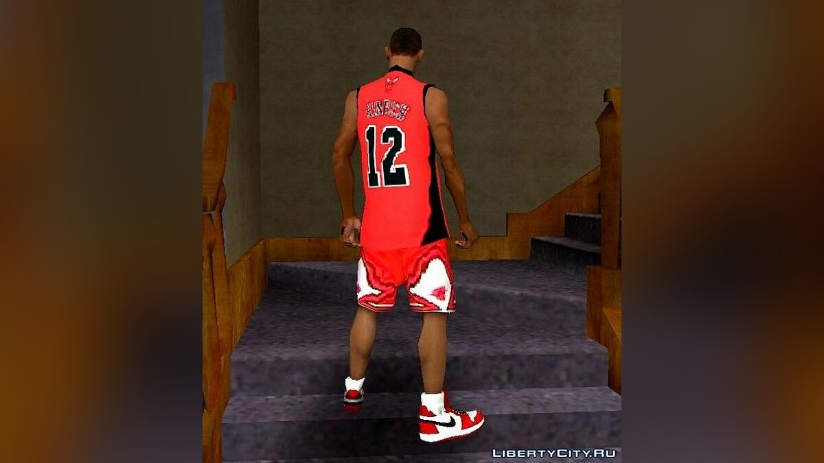 Download Clothing Chicago Bulls for GTA San Andreas