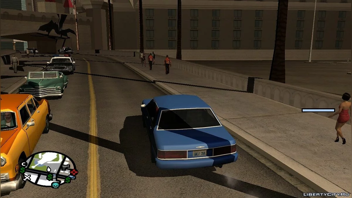 Shadows for GTA San Andreas, no FPS loss / GTA San Andreas