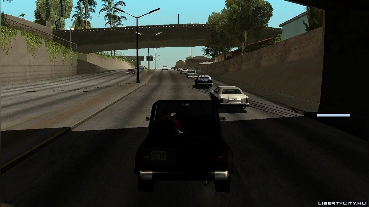 Shadows for GTA San Andreas, no FPS loss / GTA San Andreas