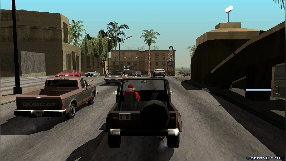 Shadows for GTA San Andreas, no FPS loss / GTA San Andreas