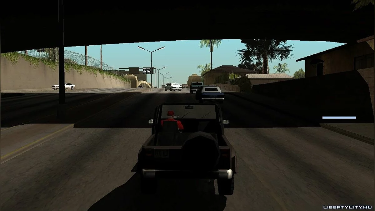 Shadows for GTA San Andreas, no FPS loss / GTA San Andreas