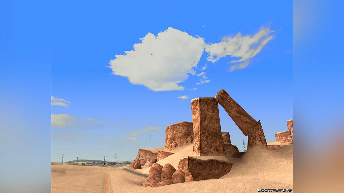 GTA SA Ezekiel 天空盒附加组件 / GTA San Andreas