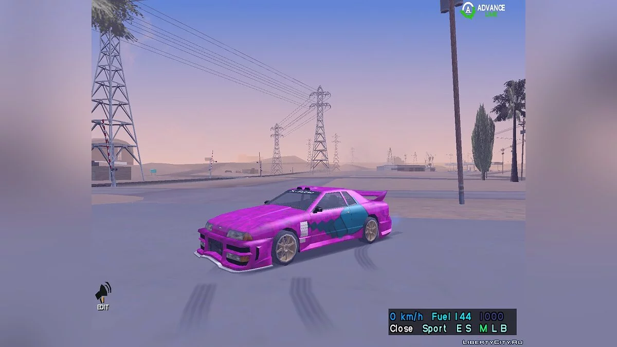 Nice colormod for very weak PCs / GTA San Andreas