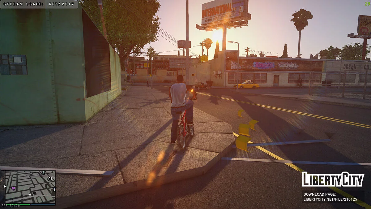 Pengaturan Grafik V Saya ENB / GTA San Andreas