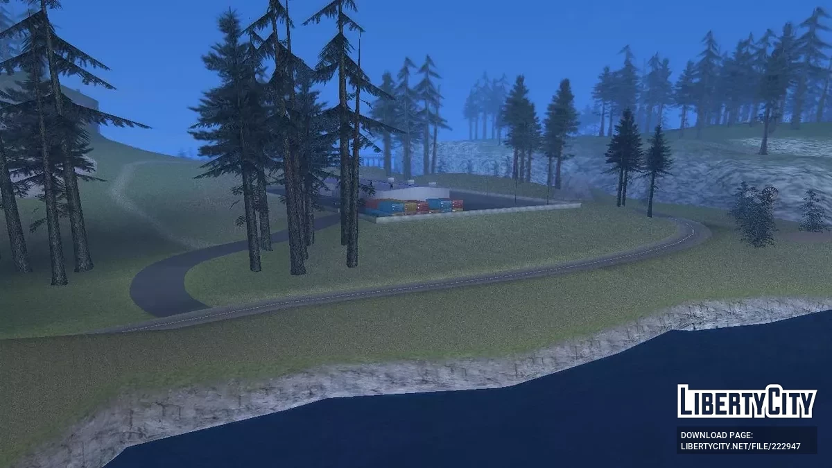 Poles and Wires in Countryside Removed / GTA San Andreas