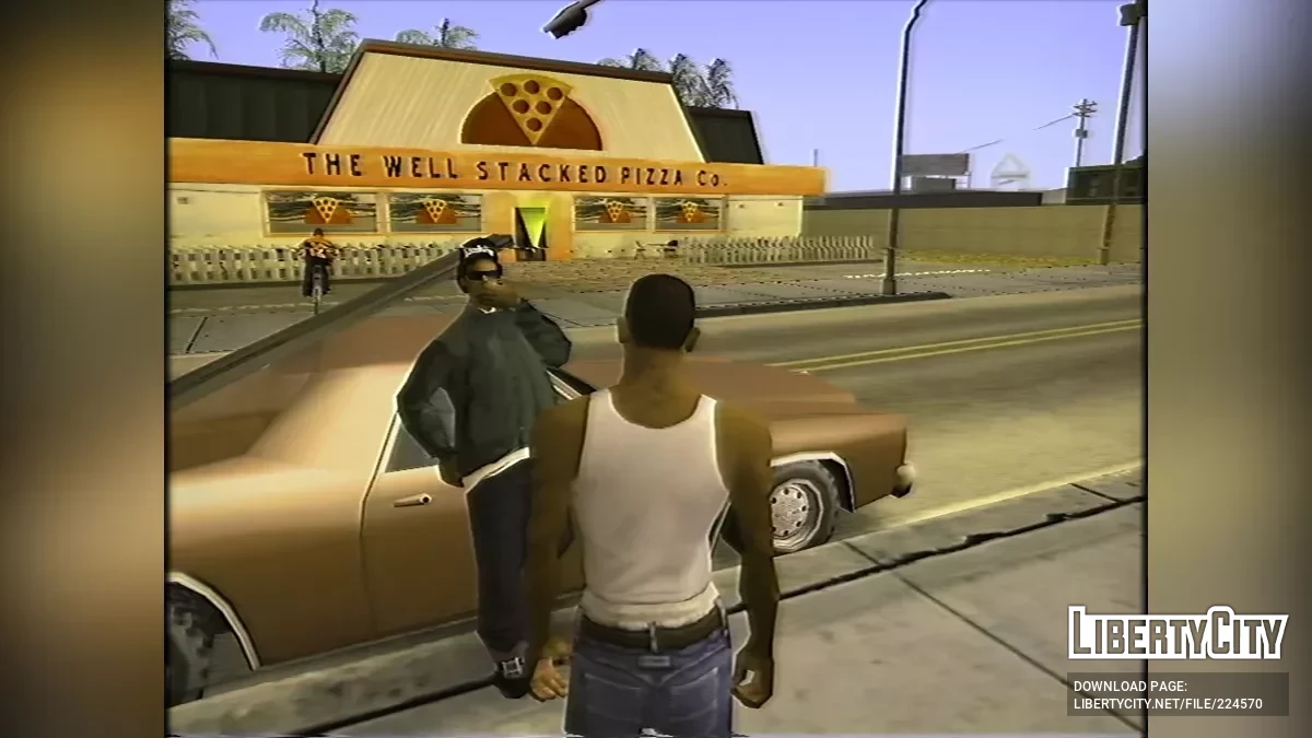 Realistic VHS ReShade / GTA San Andreas