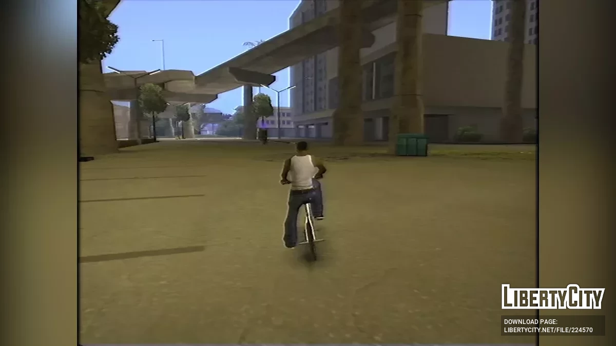 Realistic VHS ReShade / GTA San Andreas