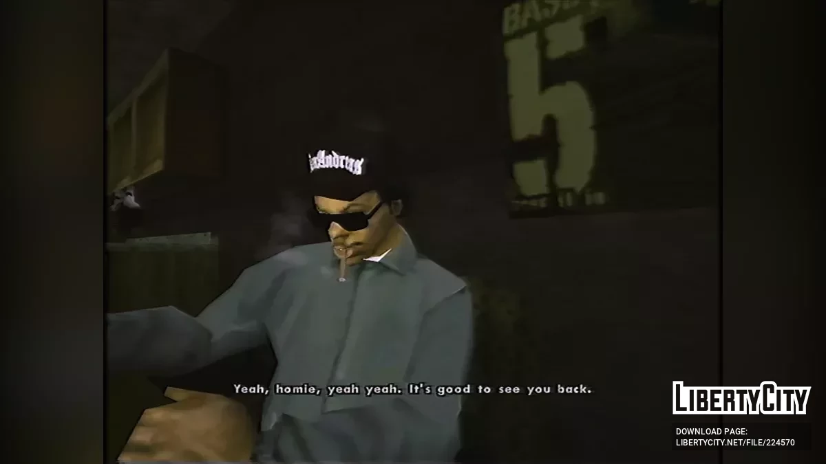 Realistic VHS ReShade / GTA San Andreas
