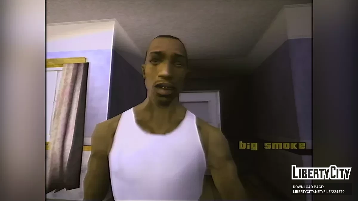 Realistic VHS ReShade / GTA San Andreas