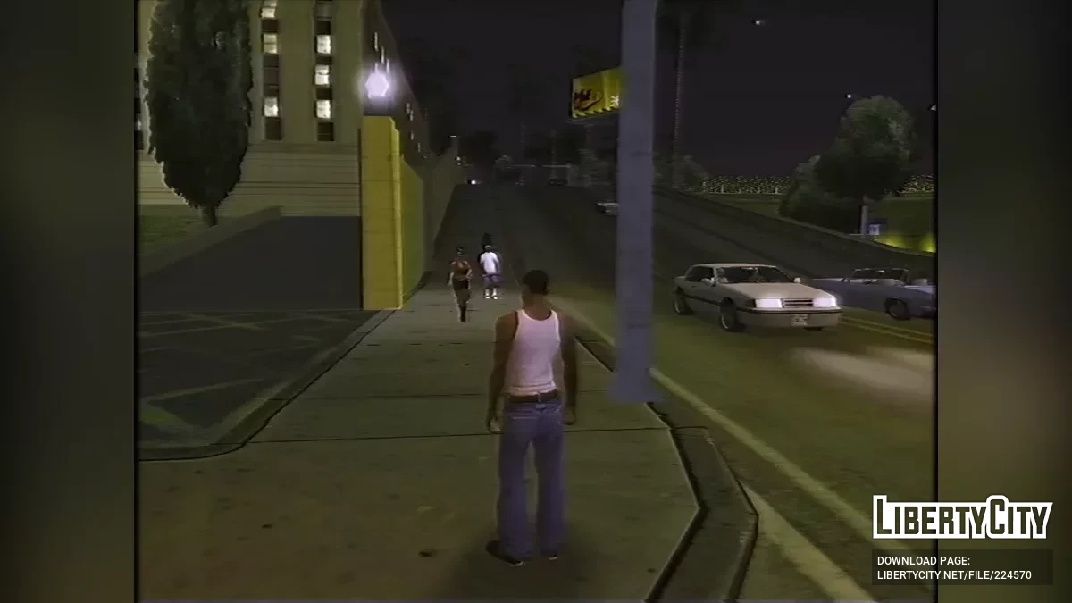 Realistic VHS ReShade / GTA San Andreas