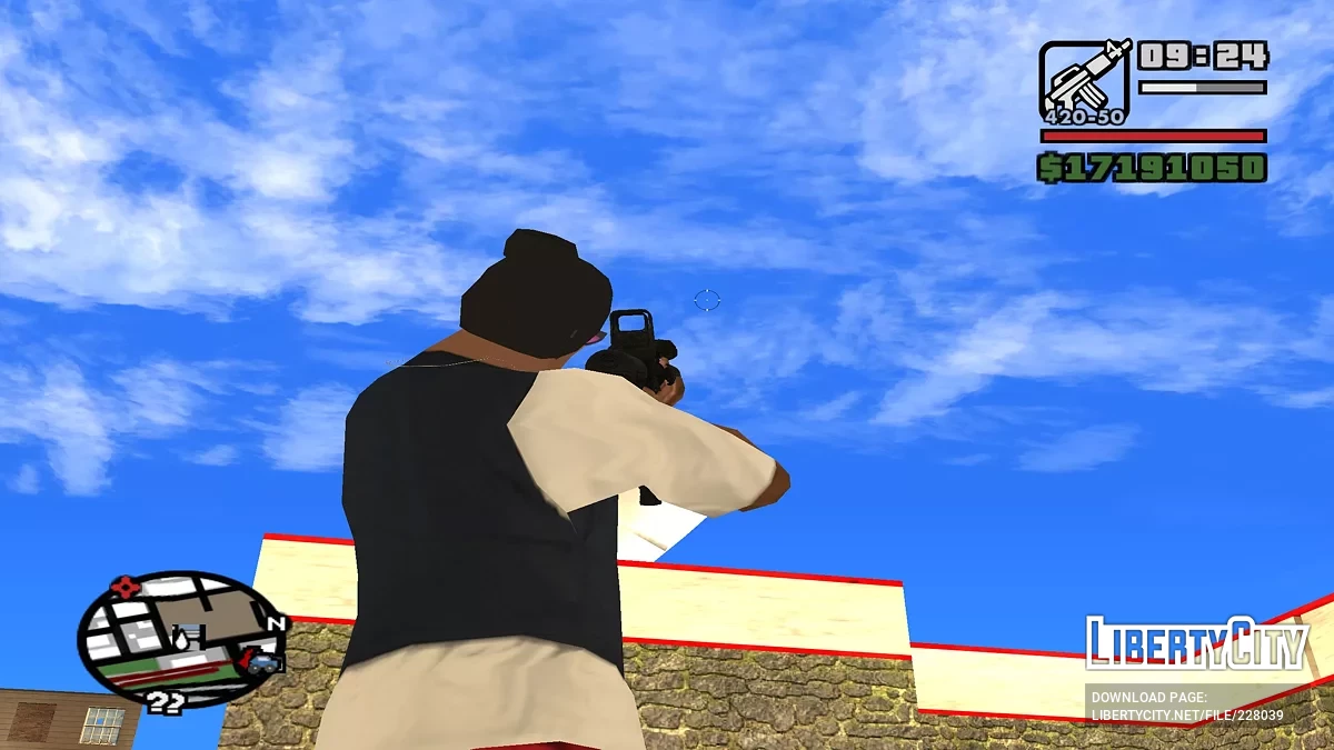 M4 Tactical HD / GTA San Andreas